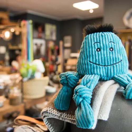 Sam's Concept Store: Verkaufstresen mit Schmuckdisplay