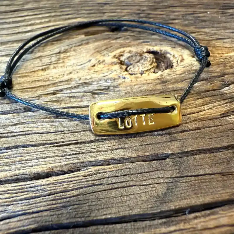 Barren-Hundemarke aus Messing mit Hochglanz-Finish