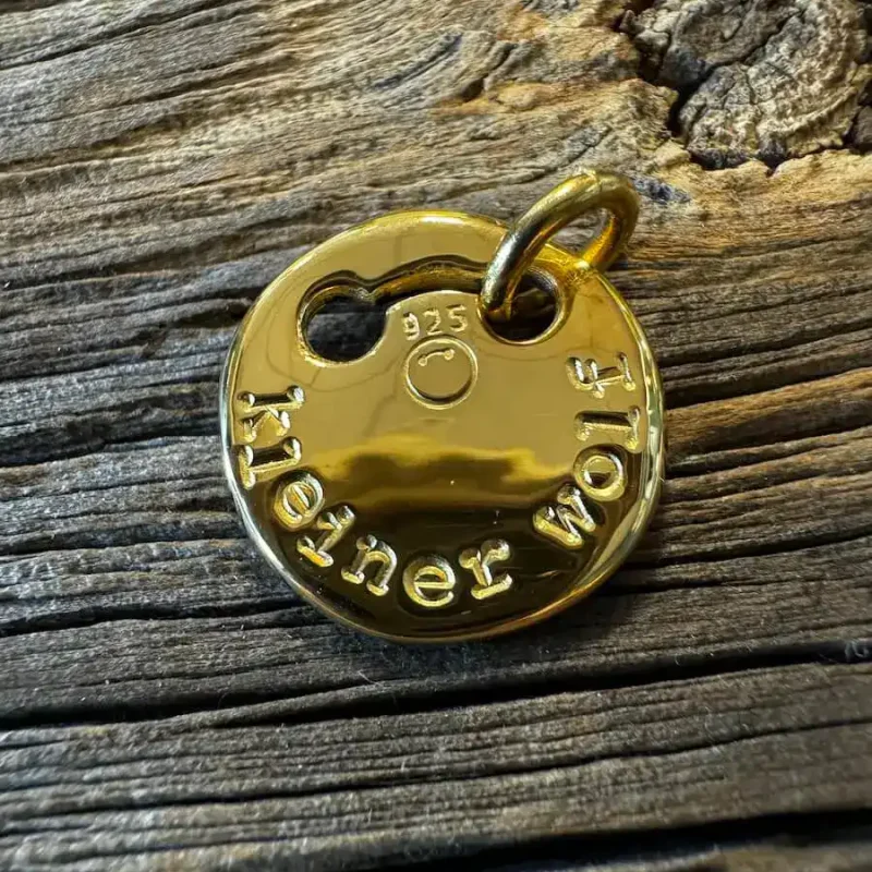 Schmuckstück mit Pfotenabdruck als Halskette